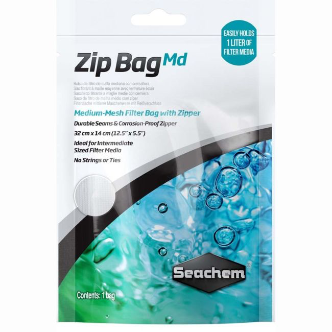 Seachem Zip Bag Mesh Filter Bag — photo 1